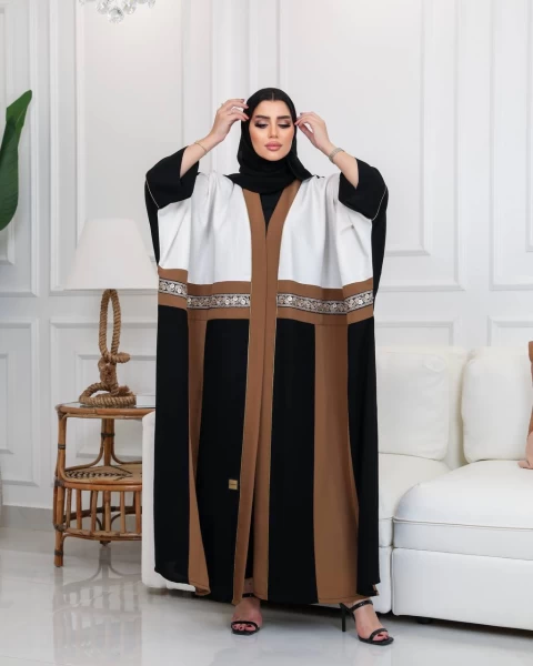 Abaya Crepe Free Size IB185